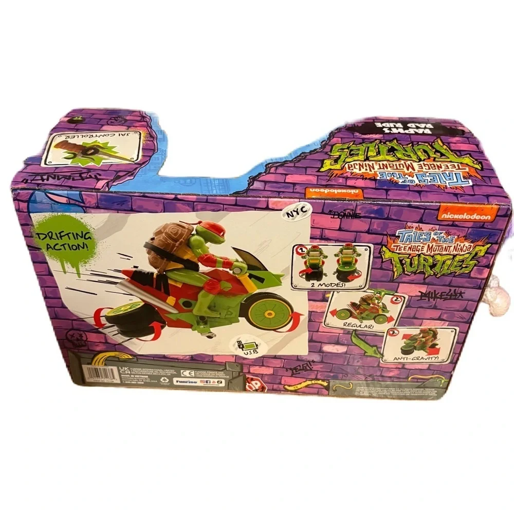Nickelodeon Teenage Mutant Ninja Turtles Raph's Radical Ride Remote Control Toy